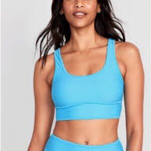 Old Navy Blue Swim top XL